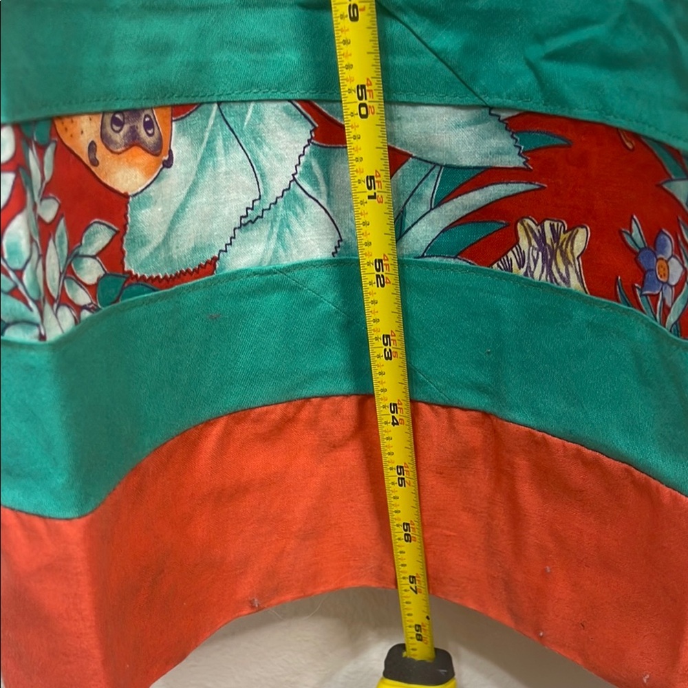 Gilligan O’Malley Vintage 1970s Cotton Hawaiian Style Maxi Dress EUC - Picture 9 of 12